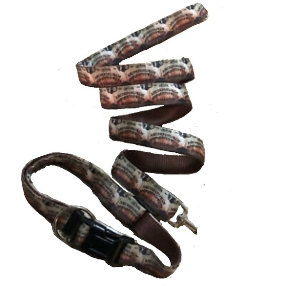 nicevsnaughty Other - Ouija Board Brown Dog Collar & Leash Set L Adjustable Horror Pagan Exorcist Game